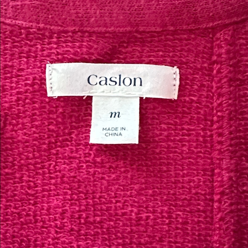 Caslon Raspberry Single-Button Blazer - Picture 2 of 2
